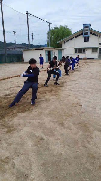 綱引き